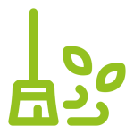 Limpieza de jardines y terrenos