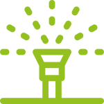 Instalación de riego y drenaje